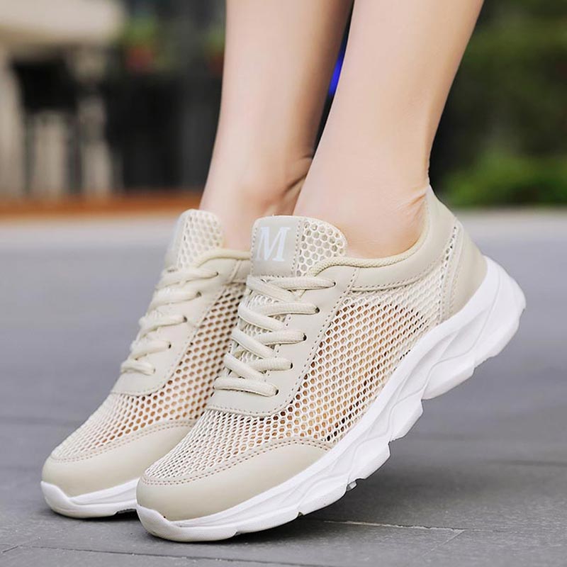 Japanese Monk Lifestyle - Zomer Ademende Sneakers Vrouwen Mesh Dames