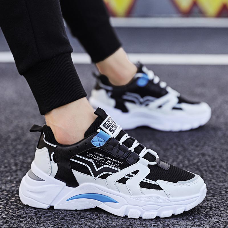 Japanese Monk Lifestyle - Big Size Chunky Hoogte Man Sneakers