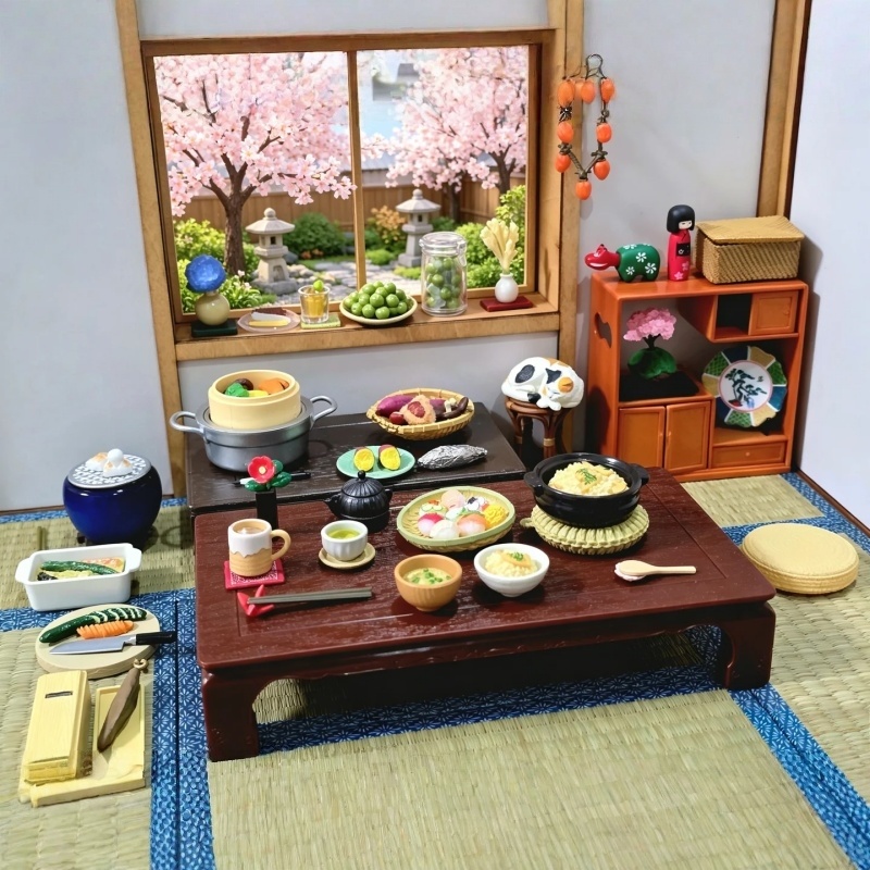 Japanese Food Lifestyle - Op voorraad Authentieke RE-MENT Petit Sample