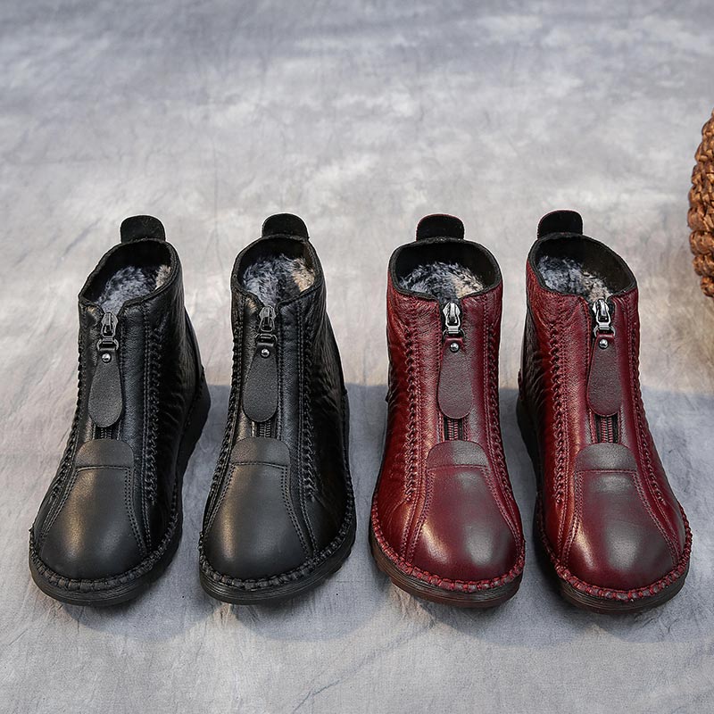 Japanese Monk Lifestyle - Hoge Cut Pu Lederen Sneakers Vrouwen