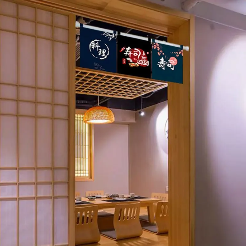 Sushi Winkel Adversing Vlag Op - Noren Curtain Doorway recensie en prijs