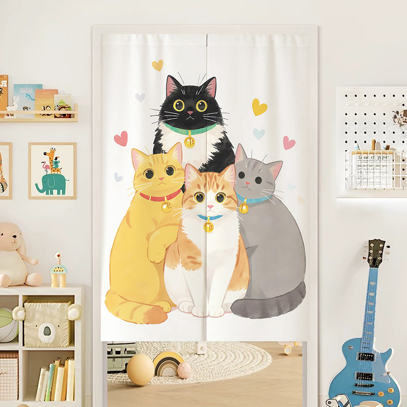 VIKAMA Paar Katten Noren Deurg - Noren Curtain Doorway recensie en prijs