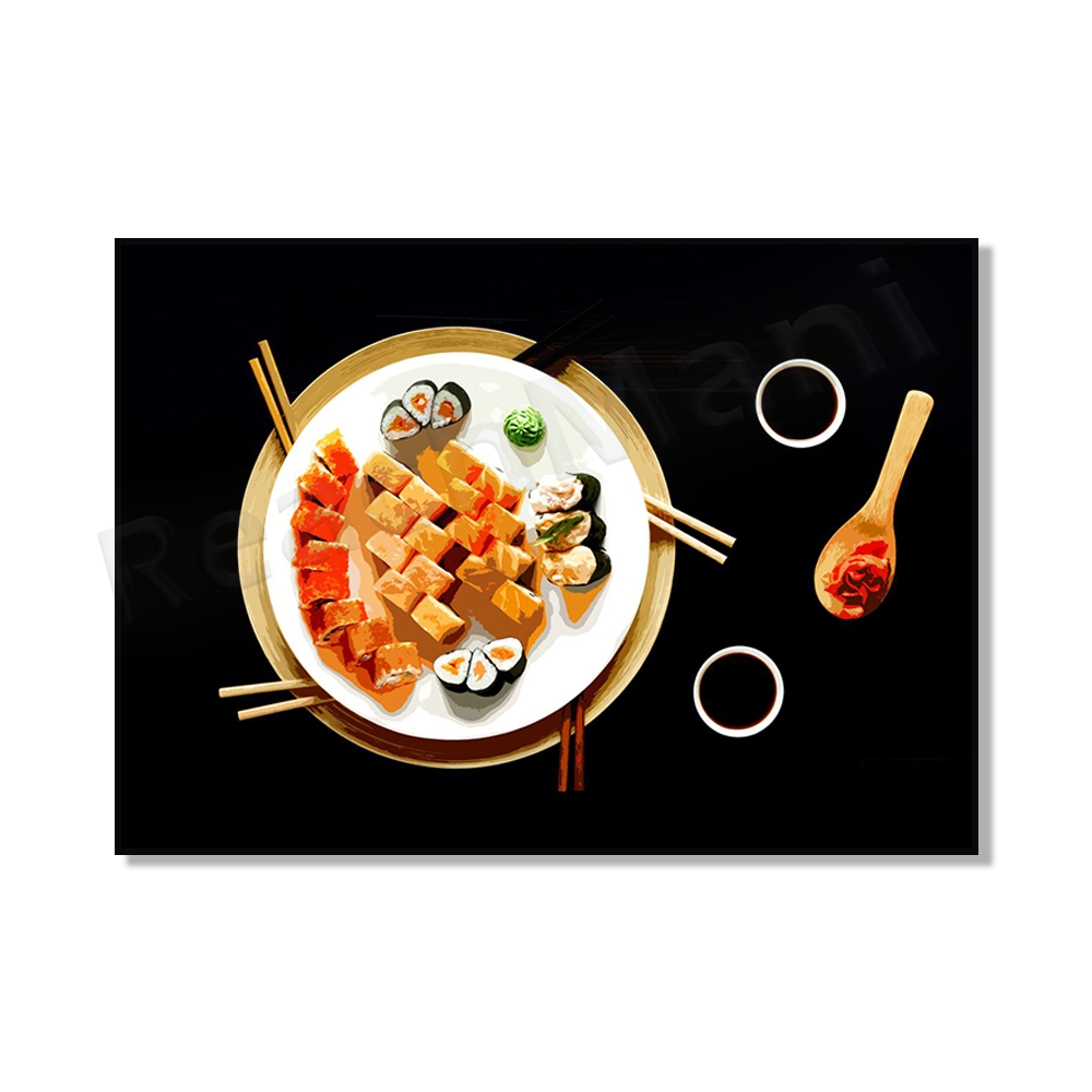 Japanse stijl wanddecoratie sc - Japanese Food Lifestyle recensie en prijs