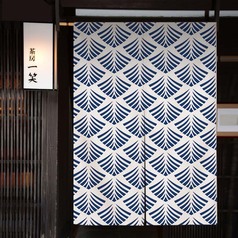 Golven textuur Japanse Noren d - Noren Curtain Doorway recensie en prijs