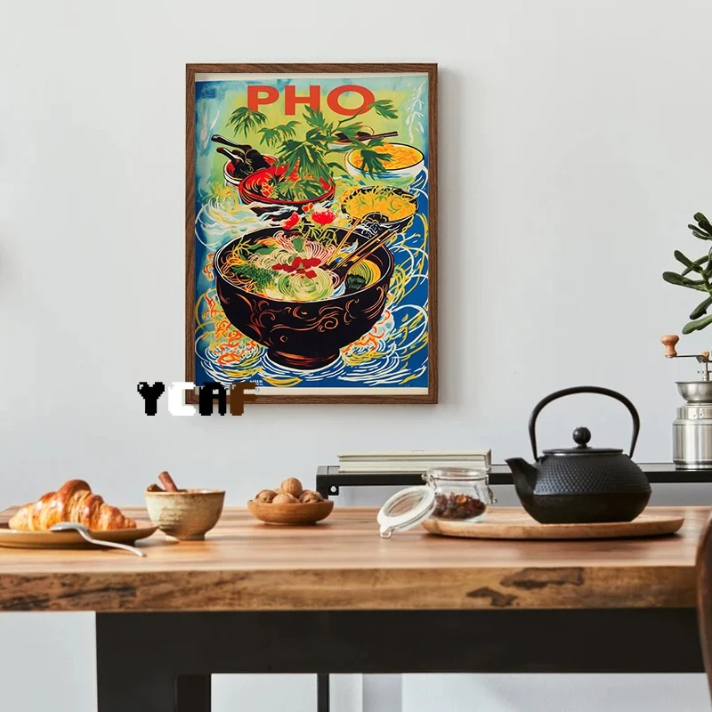 Vintage Japanse Food Poster Ca - Japanese Food Lifestyle recensie en prijs