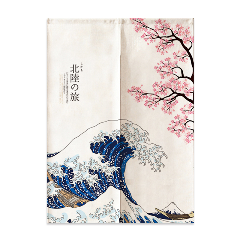 Japans linnen deurgordijn Nore - Noren Curtain Doorway recensie en prijs