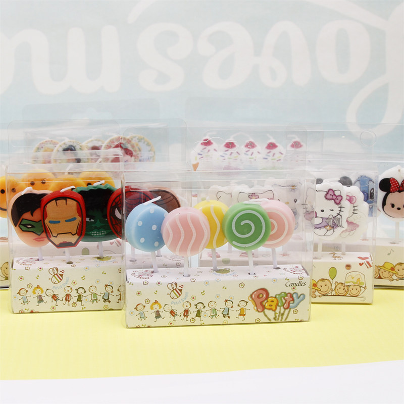 5 kaarsen, creatieve taartdeco - Japanese Candle Wax recensie en prijs
