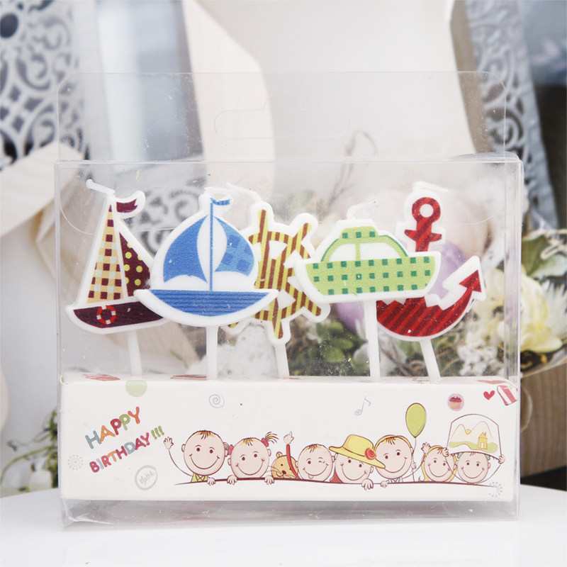 5 kaarsen, creatieve taartdeco - Japanese Candle Wax recensie en prijs