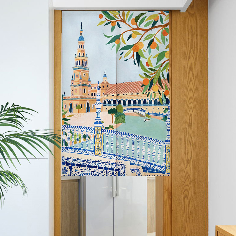 Nordic Ins Handgeschilderd Sch - Noren Curtain Doorway recensie en prijs