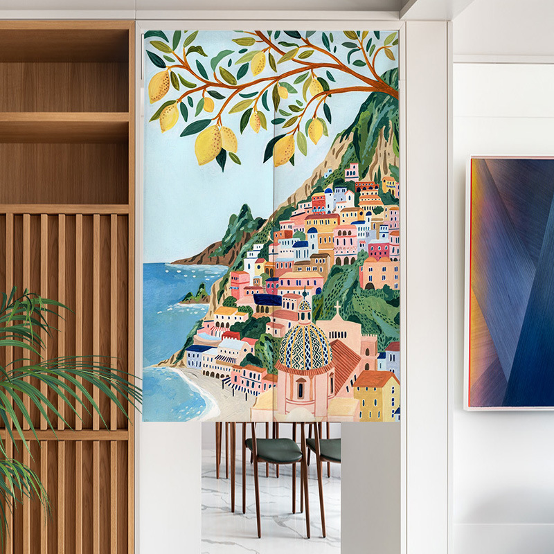 Nordic Ins Handgeschilderd Sch - Noren Curtain Doorway recensie en prijs