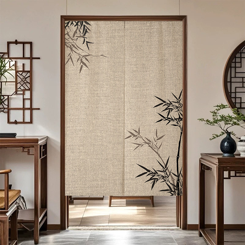 VIKAMA Inkt Bamboe Noren Deurg - Noren Curtain Doorway recensie en prijs