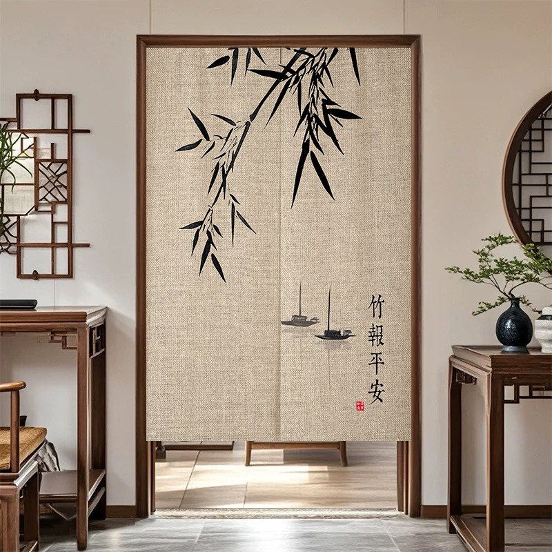 VIKAMA Inkt Bamboe Noren Deurg - Noren Curtain Doorway recensie en prijs
