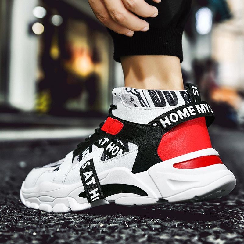 Grote Maat Hoge Top Chunky Man - Japanese Monk Lifestyle recensie en prijs