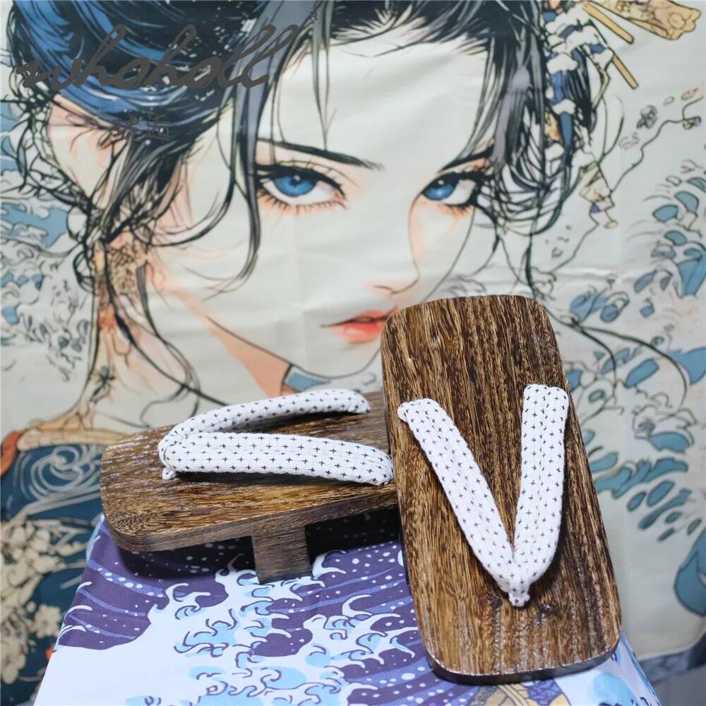 Unisex Japanse houten Geta-san - Geta Wooden Sandal recensie en prijs