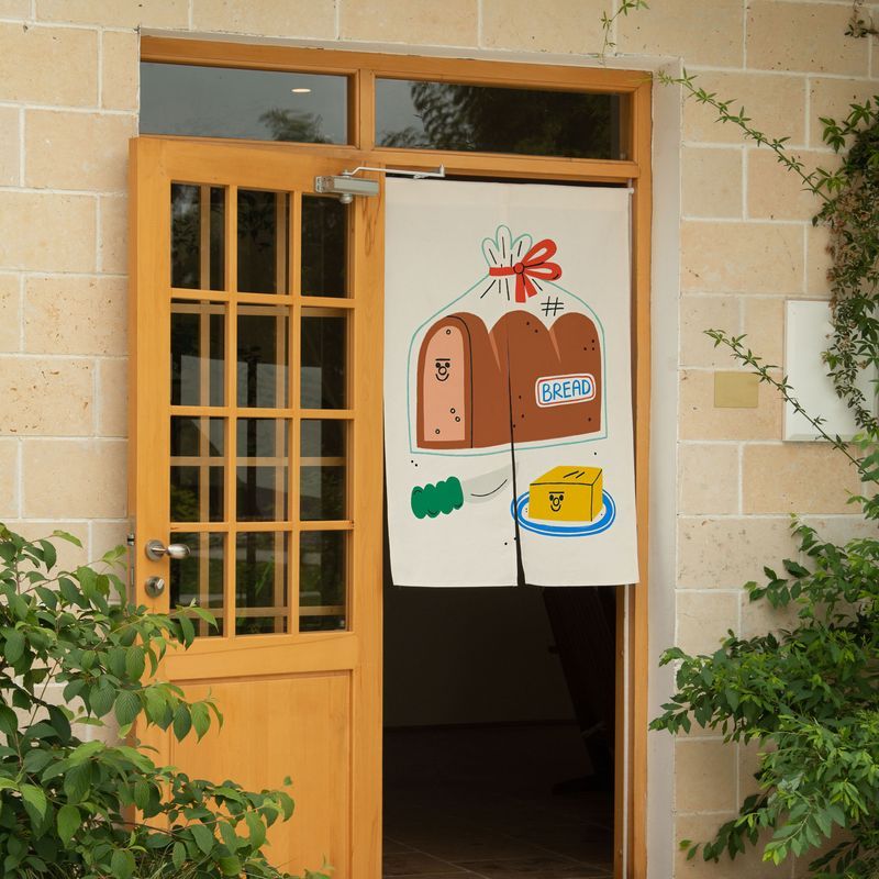 VIKAMA Schattig handgetekend b - Noren Curtain Doorway recensie en prijs