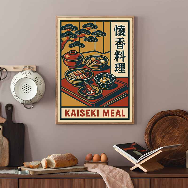 Vintage stijl Japanse voedselp - Japanese Food Lifestyle recensie en prijs